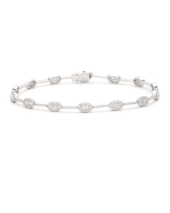 White Gold Diamond Bracelet_2