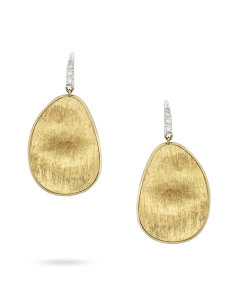 Marco Bicego Lunaria Diamond Petal Earrings