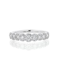 White Gold Diamond Band