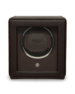 WOLF Brown Cub Winder with Cover | Front View