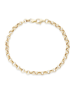Gold Rolo Link Bracelet