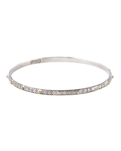 Konstantino Gold & Silver Thin Bangle