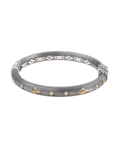 Konstantino Delos all around grooved bracelet_1