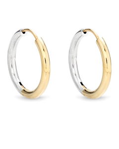 Two Tone Hoop Earrings_2