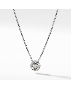 David Yurman Petite Infinity Pendant Necklace with Diamonds
