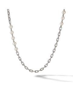 David Yurman DY Madison Pearl Chain Necklace
