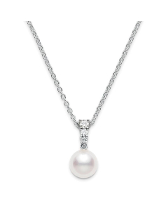 Mikimoto Akoya Pearl & Diamond Pendant_2