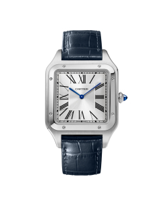 Cartier Santos-Dumont Watch with Alligator Strap, extra large model