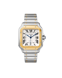 Santos de Cartier Watch with Yellow Gold, large model
