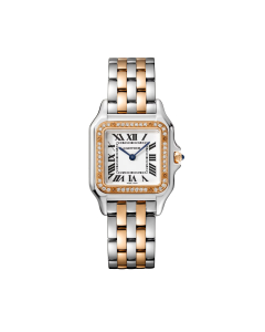 Panthere de Cartier Watch in Rose Gold with Diamonds