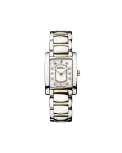 Ebel Brasilia Ladies Two-Tone Watch with Diamond Accents