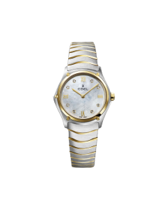 Ebel Sport Classic Ladies Watch with Mother of Pearl Dial and Diamond Accents