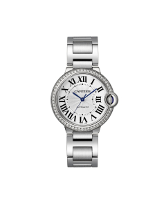 Ballon Bleu de Cartier Watch with Diamonds, 36mm