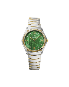 Ebel Sport Classic Ladies Watch with Green Mother of Pearl Dial