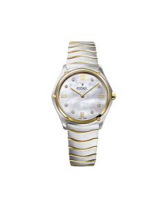 Ebel Sport Classic Ladies Watch with Mother of Pearl Dial and Yellow Gold