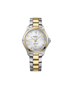 Ebel Discovery Two- Tone Ladies Watch with Mother of Pearl Dial