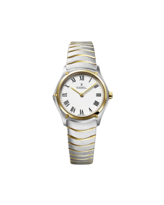 Ebel Sport Classic Ladies Watch with White Dial and Yellow Gold