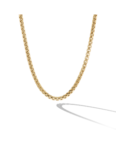 David Yurman Men's 2.7mm Box Chain in 18k Yellow Gold, 24 inches
