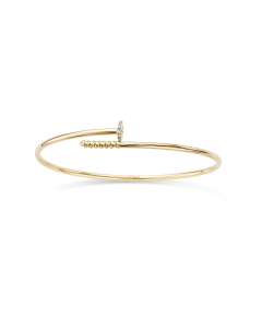 Nail & Screw Diamond Bangle