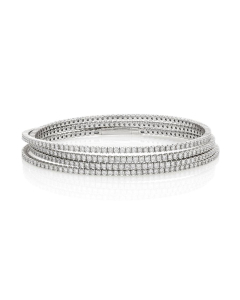 4-Row Diamond Bracelet