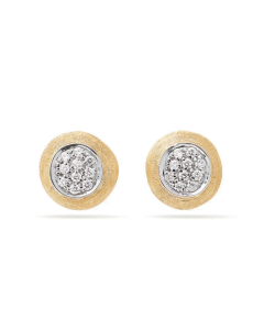 Marco Bicego Diamond Button Earrings
