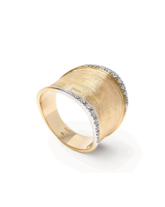 Marco Bicego Lunaria Diamond Accented Ring