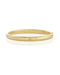 Child's Diamond Starburst Bangle