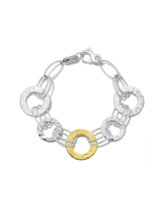 Ippolita Chimera Crinkle Hammered Disc Bracelet