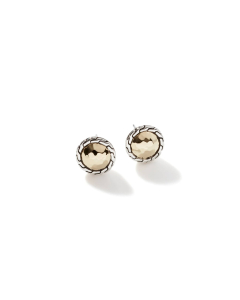 John Hardy Classic Chain Round Stud Earrings