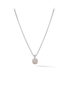 David Yurman Albion Kid's Necklace with Morganite and Diamonds