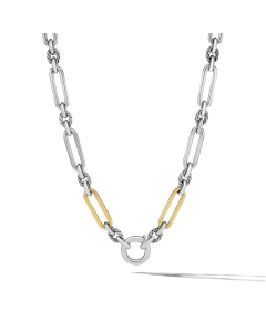David Yurman Lexington Chain with 18K Yellow Gold | Front View