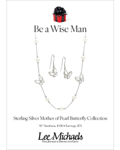 Advertised Mother of Pearl Butterflies
