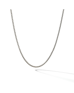 David Yurman 1.7mm Box Chain Slider Necklace, 36 Inches