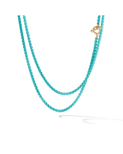 David Yurman Bel Aire Chain Necklace in Turquoise