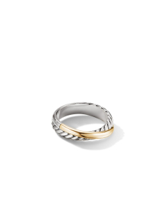 Crossover Ring with 18K Yellow Gold_2