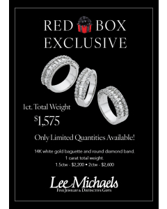Advertised Red Box Diamond Bands