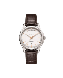 Hamilton Jazzmaster Day Date Auto with Leather Strap