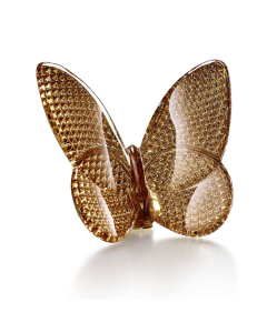Baccarat Papillion Lucky Diamond Butterfly, Gold